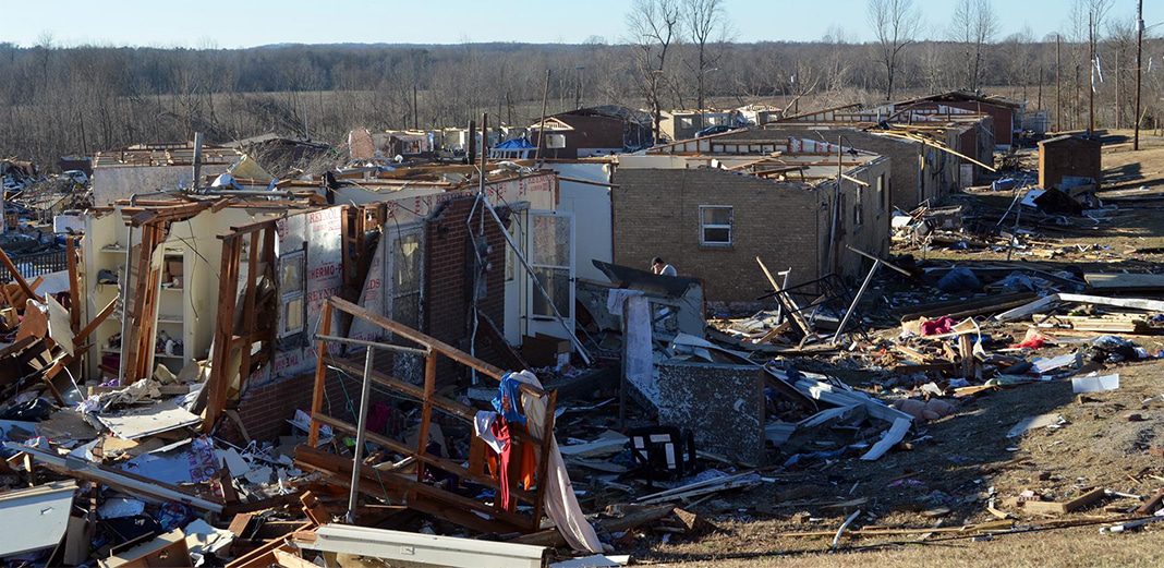 Más de 80 personas murieron como consecuencia de los tornados en la Unión Americana. Foto: Agencia EFE