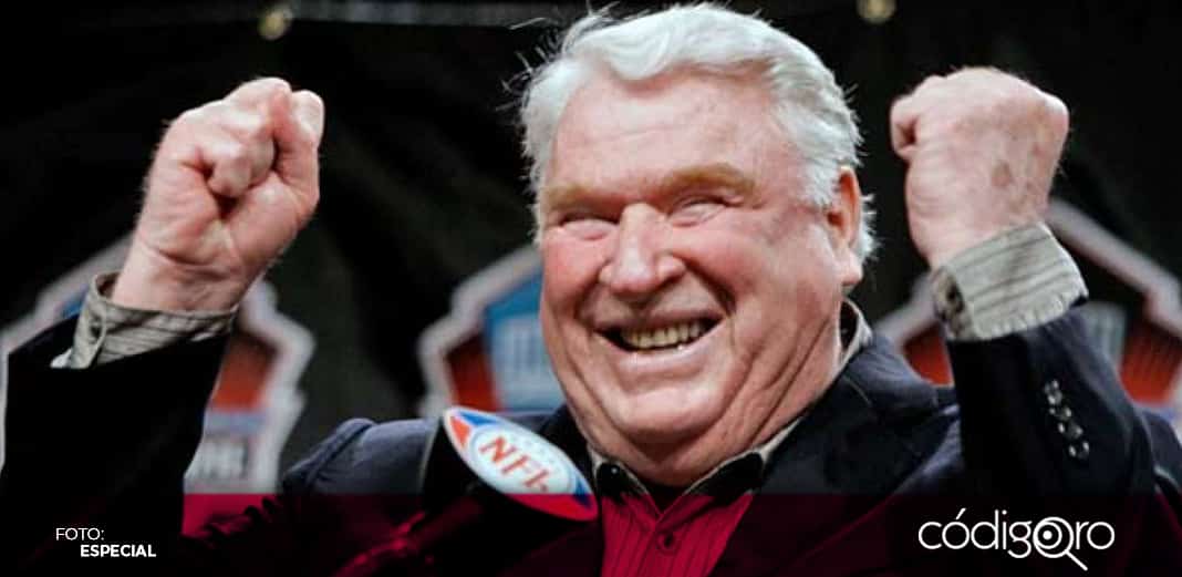Muere John Madden, leyenda de la NFL, a los 85 años