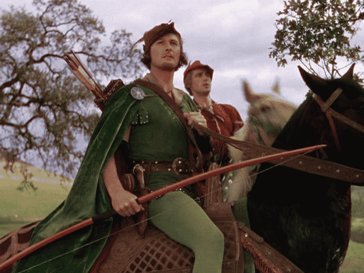 La historia de Robin Hood, protagonizada por Errol Flynn, era una de las favoritas del joven Stanley