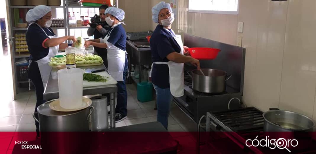 Prepara DIF Estatal de Querétaro reapertura de aulas cocina