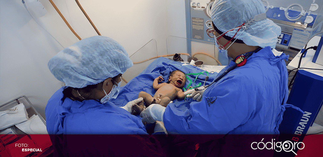 Fue niña primer bebé nacido en 2022 en el IMSS Querétaro