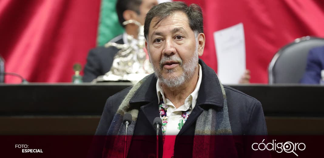 Gerardo Fernández Noroña da positivo a COVID-19 por segunda vez