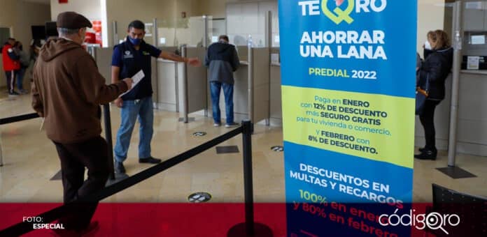 En enero, la administración municipal de Querétaro ofrecerá 12% de descuento en el pago del impuesto predial. Foto: Especial