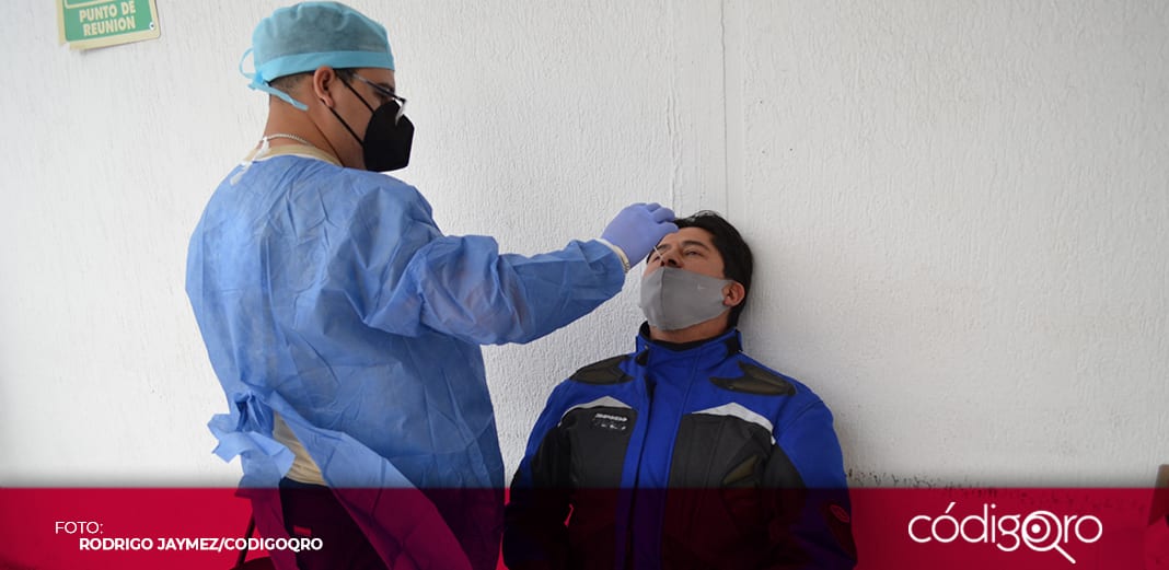 Querétaro suma mil 325 casos positivos de COVID-19