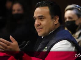 El presidente municipal de Querétaro, Luis Bernardo Nava Guerrero, destacó las acciones para prevenir las conductas de riesgo. Foto: Especial
