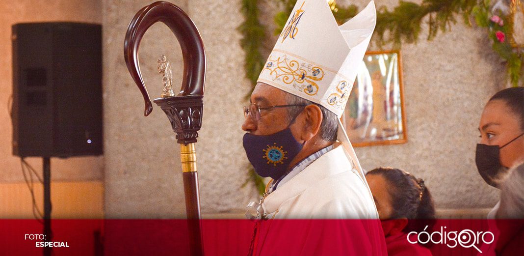 Obispo de la Diócesis de Querétaro enfrenta COVID-19 no grave: vocero