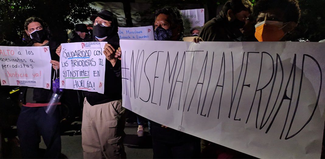 En lo que va de enero de 2022, tres periodistas han sido asesinados en México. Foto: Especial
