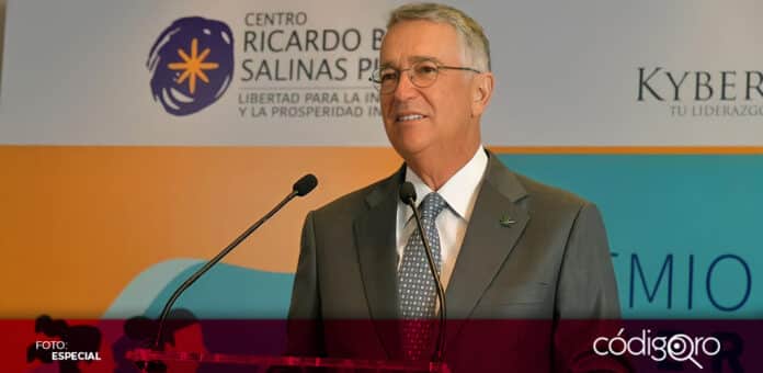 Ricardo Salinas Pliego, dueño de Grupo Salinas, volvió a contagiarse de COVID-19. Foto: Especial
