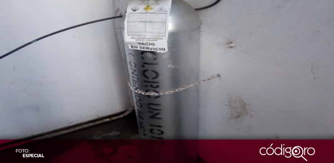 Activan alerta por robo de un cilindro de gas cloro en Querétaro