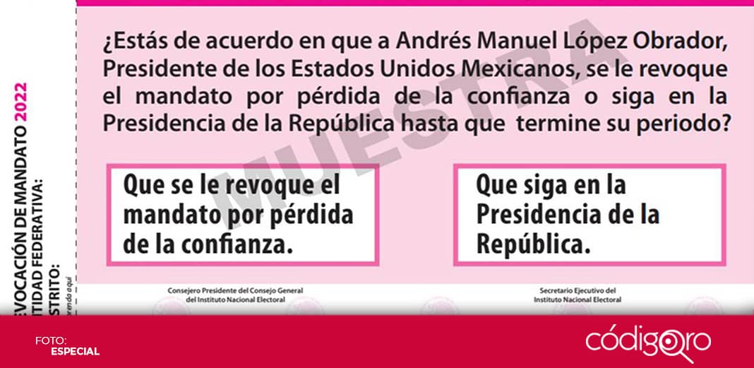 SCJN discutirá presupuesto del INE para revocación de mandato