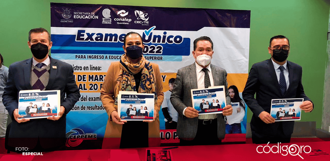 Anuncian Examen Único de ingreso a educación media superior