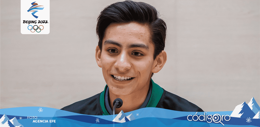 Donovan Carrillo regresa a México tras histórica participación en Beijing 2022