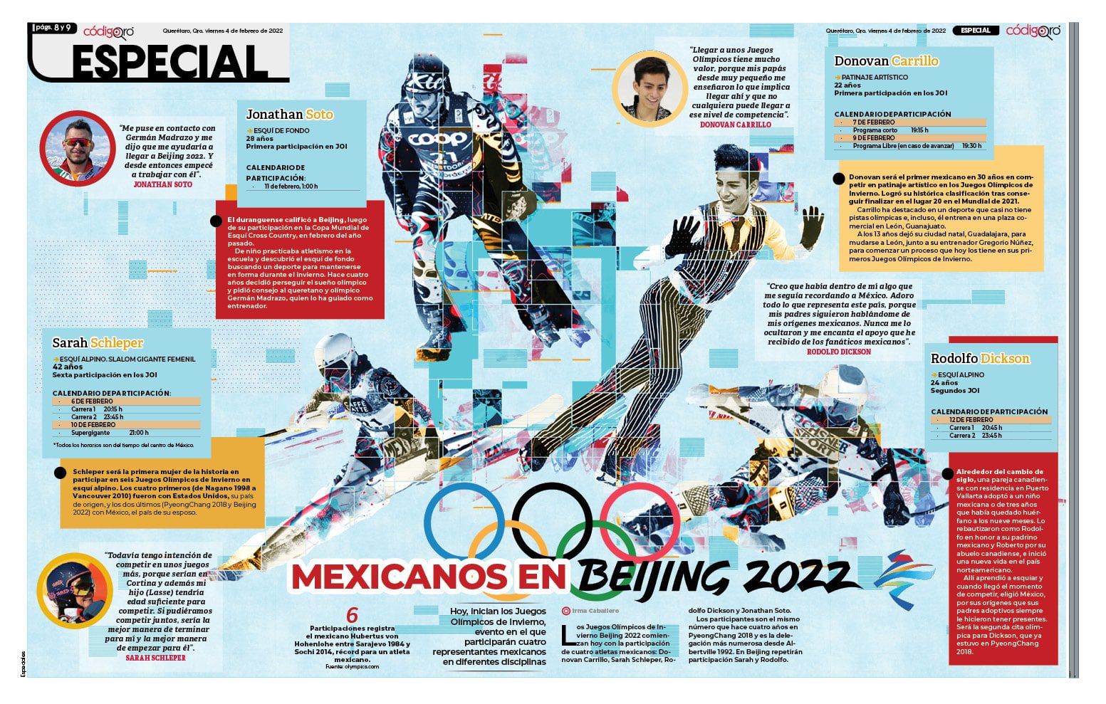 Mexicanos en Beijing 2022