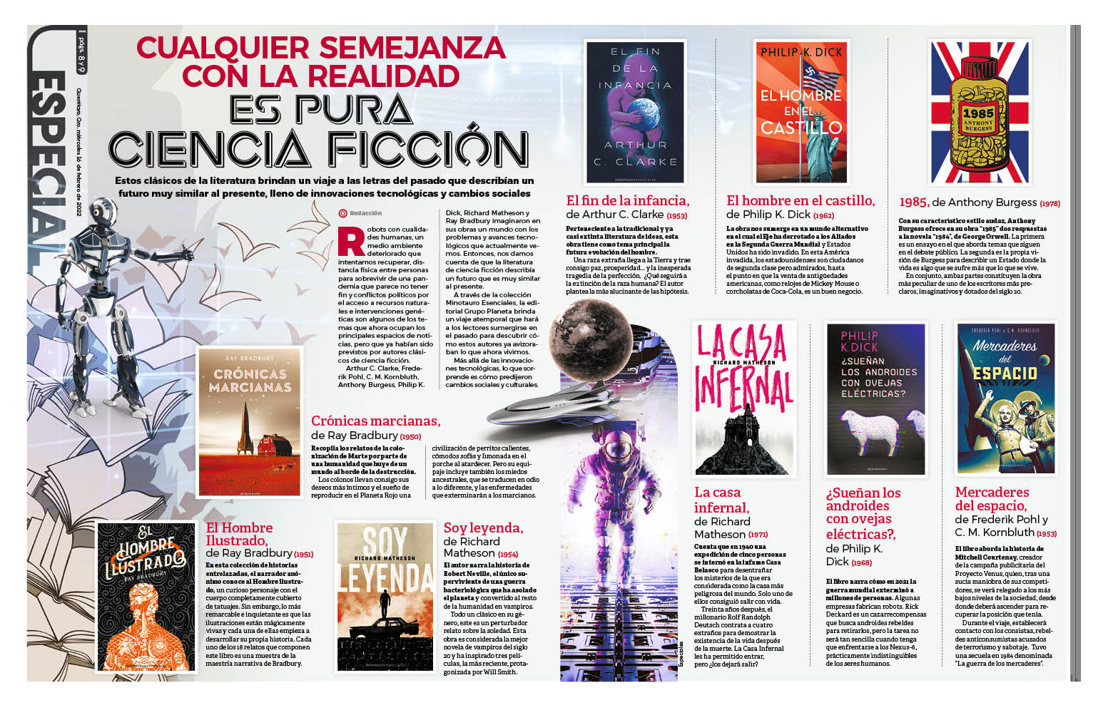 Cualquier semejanza con la realidad es pura ciencia ficción