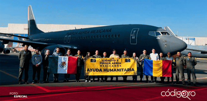 Un avión de la Fuerza Aérea Mexicana traerá a territorio nacional a los mexicanos evacuados de Ucrania. Foto: Especial