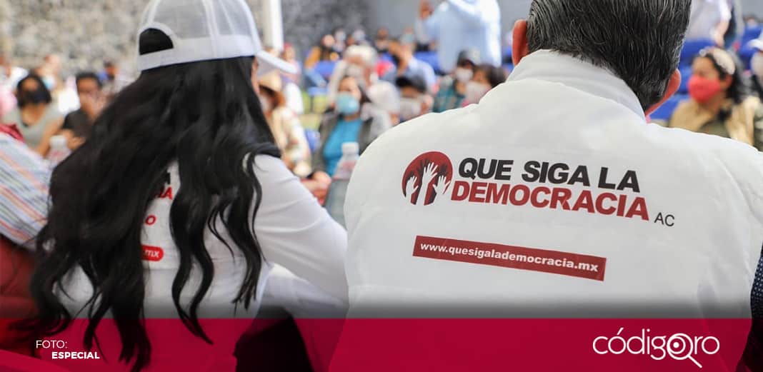 Confirman multa a Que siga la democracia por promoción de revocación de mandato