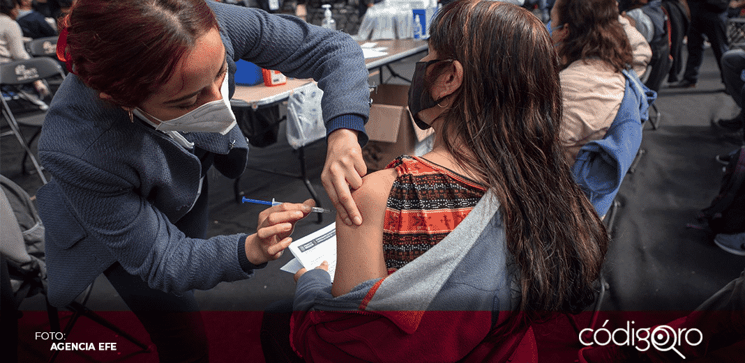 Abren registro de personas de 30 a 39 años para refuerzo contra COVID-19