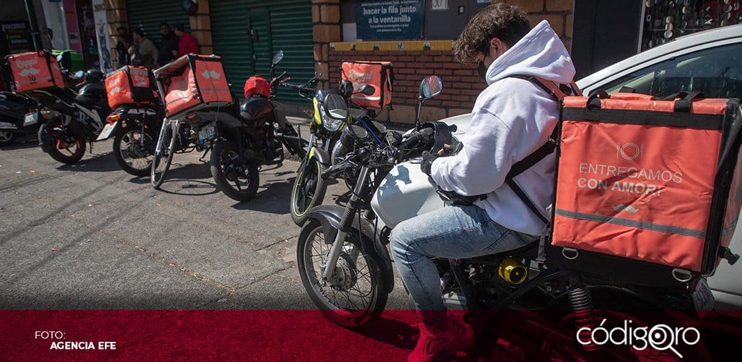 Repartidores de aplicaciones digitales, víctimas de precariedad laboral: Oxfam