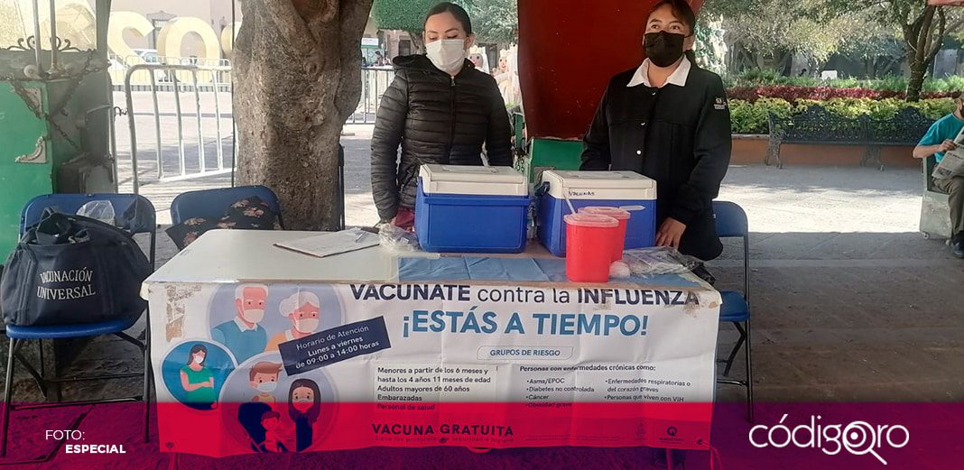 Suman 503 mil 582 vacunas contra la influenza aplicadas en Querétaro