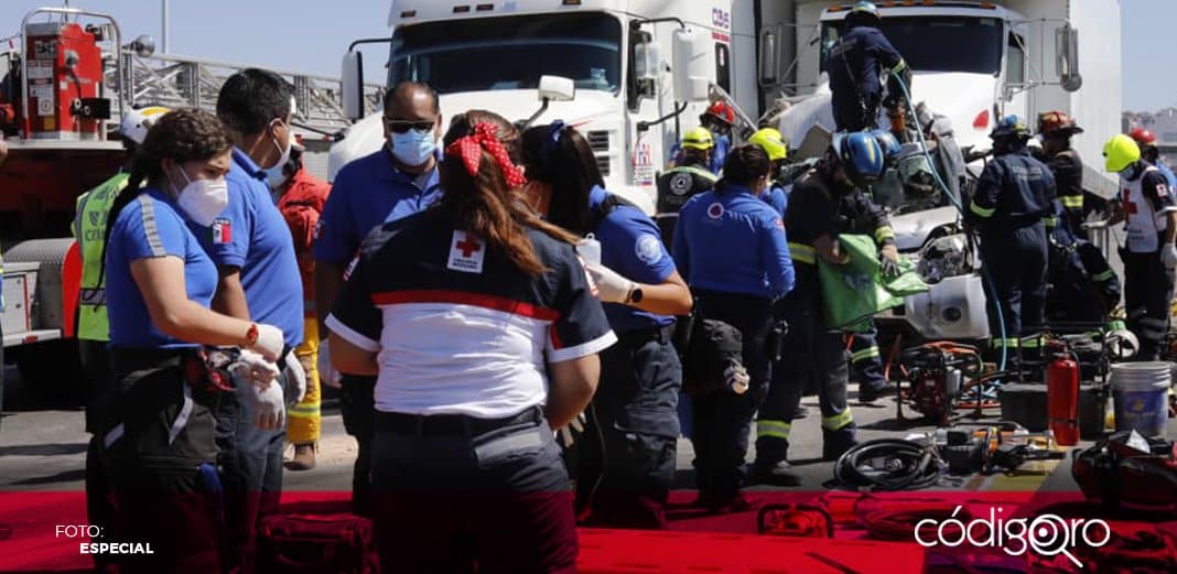 Accidente en carretera federal México-Querétaro deja una mujer sin vida