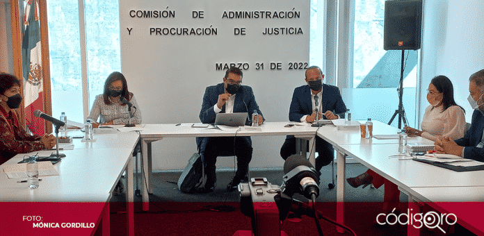 La Comisión de Administración y Procuración de Justicia de la 60 Legislatura aprobó un dictamen de cuatro iniciativas de reforma al Código Penal para el Estado de Querétaro