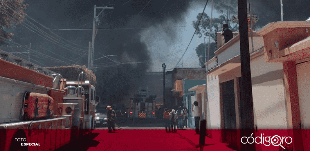 CPCMQ atiende incendio en comercio de colonia Los Alcanfores