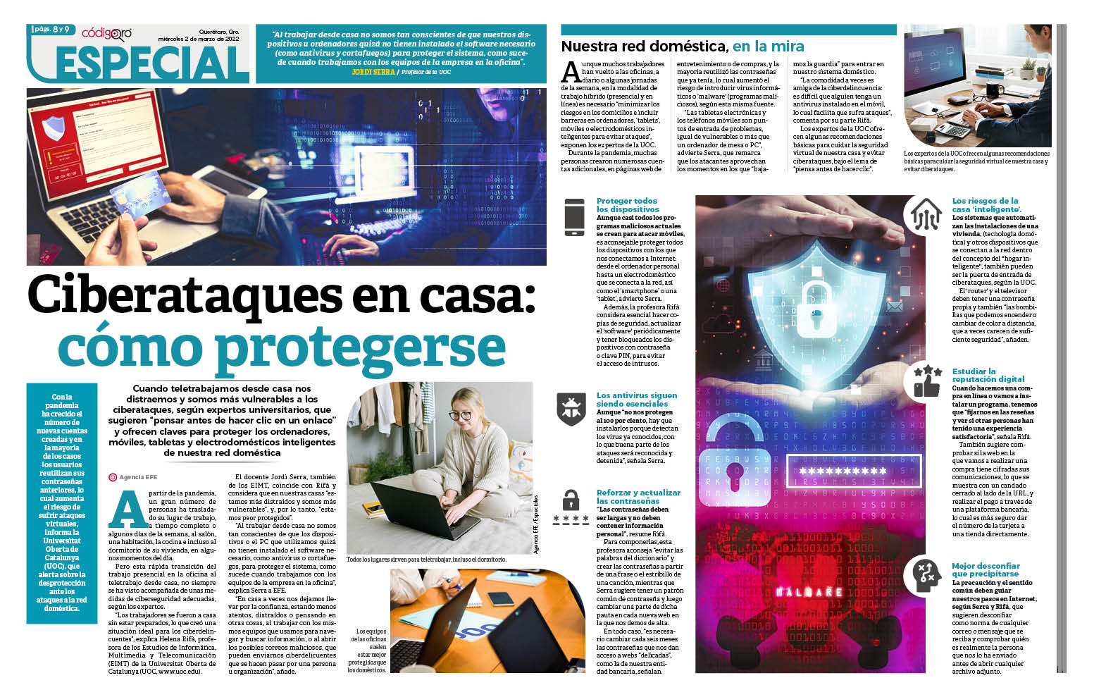 Ciberataques en casa: cómo protegerse
