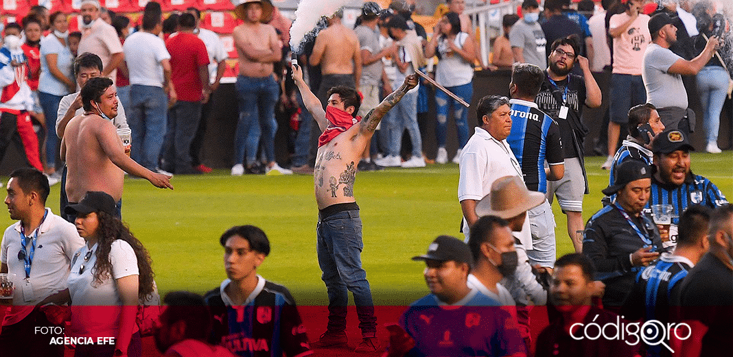 Fiscalía General abre investigación por violencia en Estadio Corregidora
