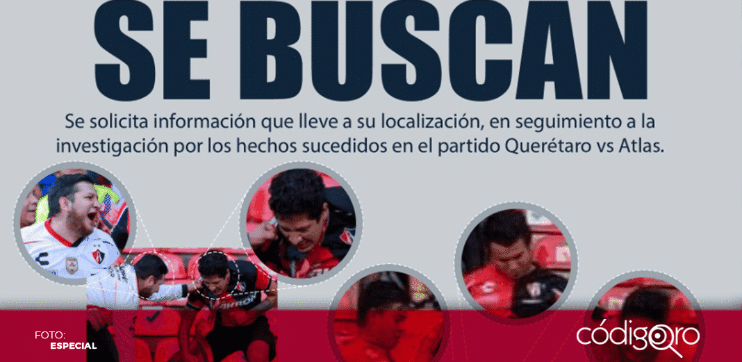 Fiscalía solicita colaboración de autoridades de Jalisco para identificar a responsables de la trifulca en el Estadio Corregidora