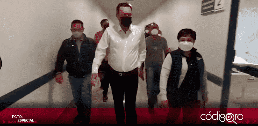 Mauricio Kuri visita a lesionados por disturbios en Estadio Corregidora