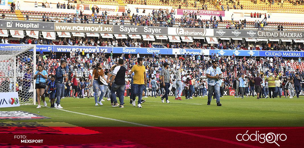 Dan de alta a hombre herido en un ojo por disturbios en Estadio Corregidora