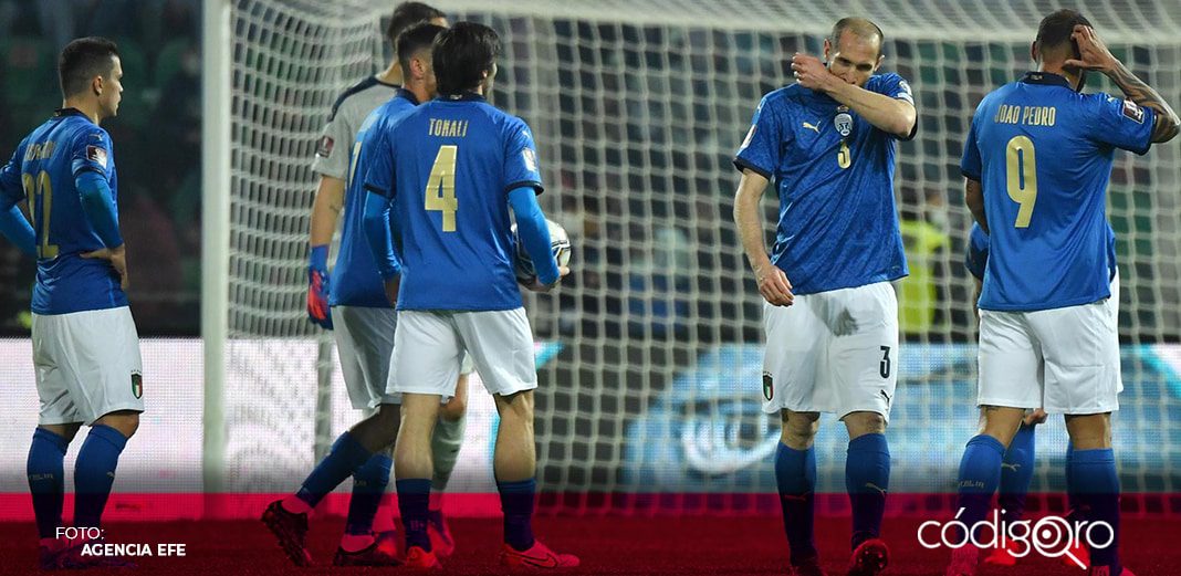 Italia queda fuera del Mundial por segunda ocasión consecutiva