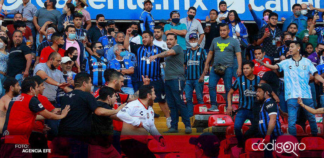 Estadio Corregidora, suspendido tras hechos de violencia: Liga MX