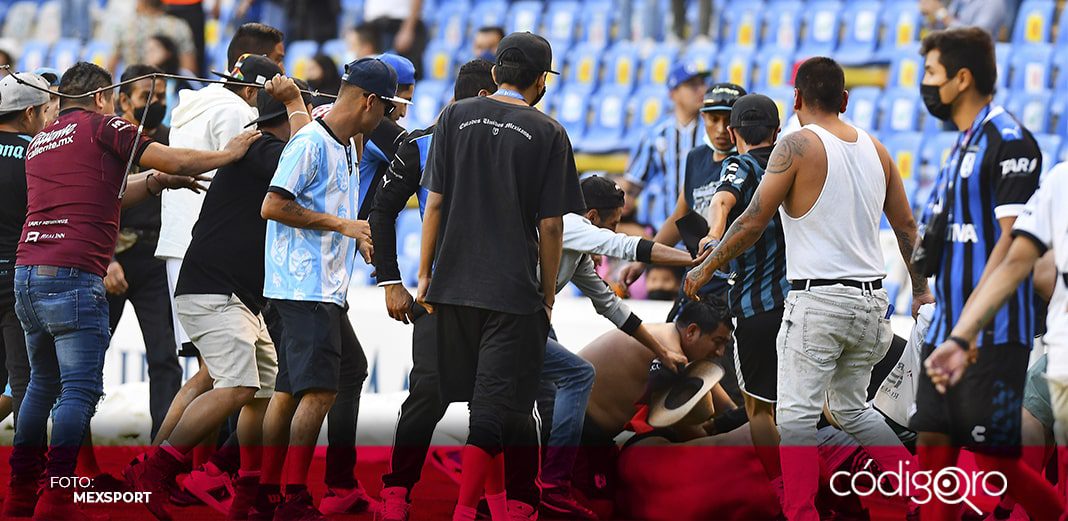 Por violencia en Estadio Corregidora, cancelan a empresa de seguridad privada