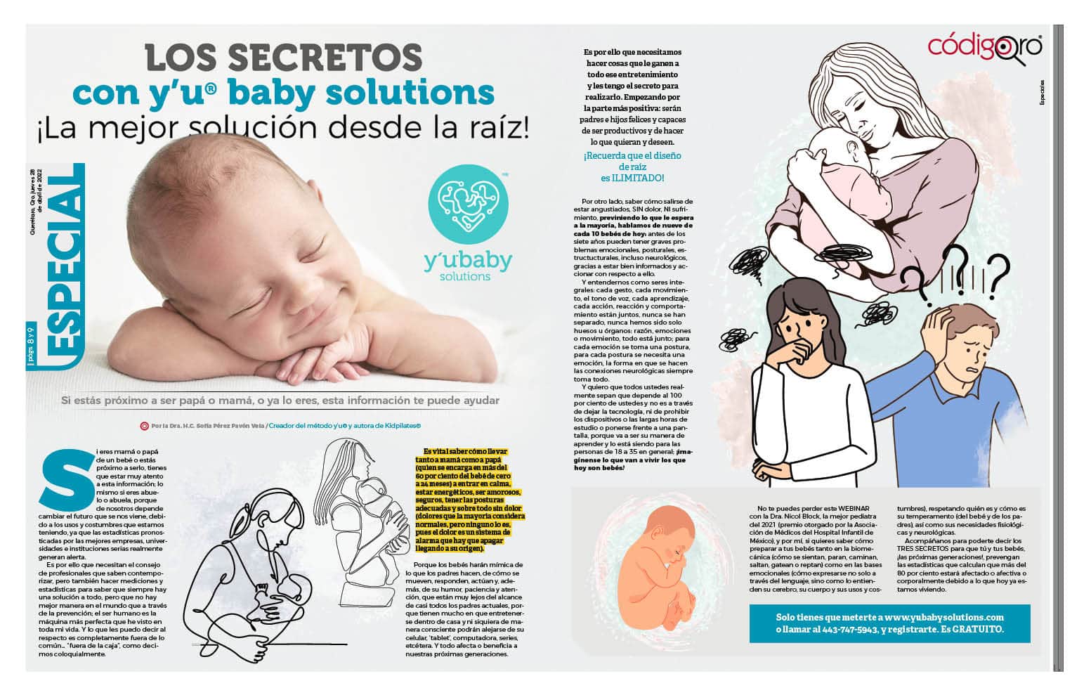 LOS SECRETOS con y’u®baby solutions ¡La mejor solución desde la raíz!
