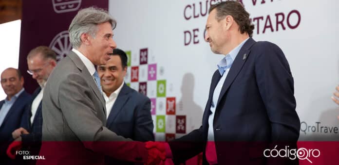El gobernador Mauricio Kuri González destacó que el sector vitivinícola es un referente mundial. Foto: Especial