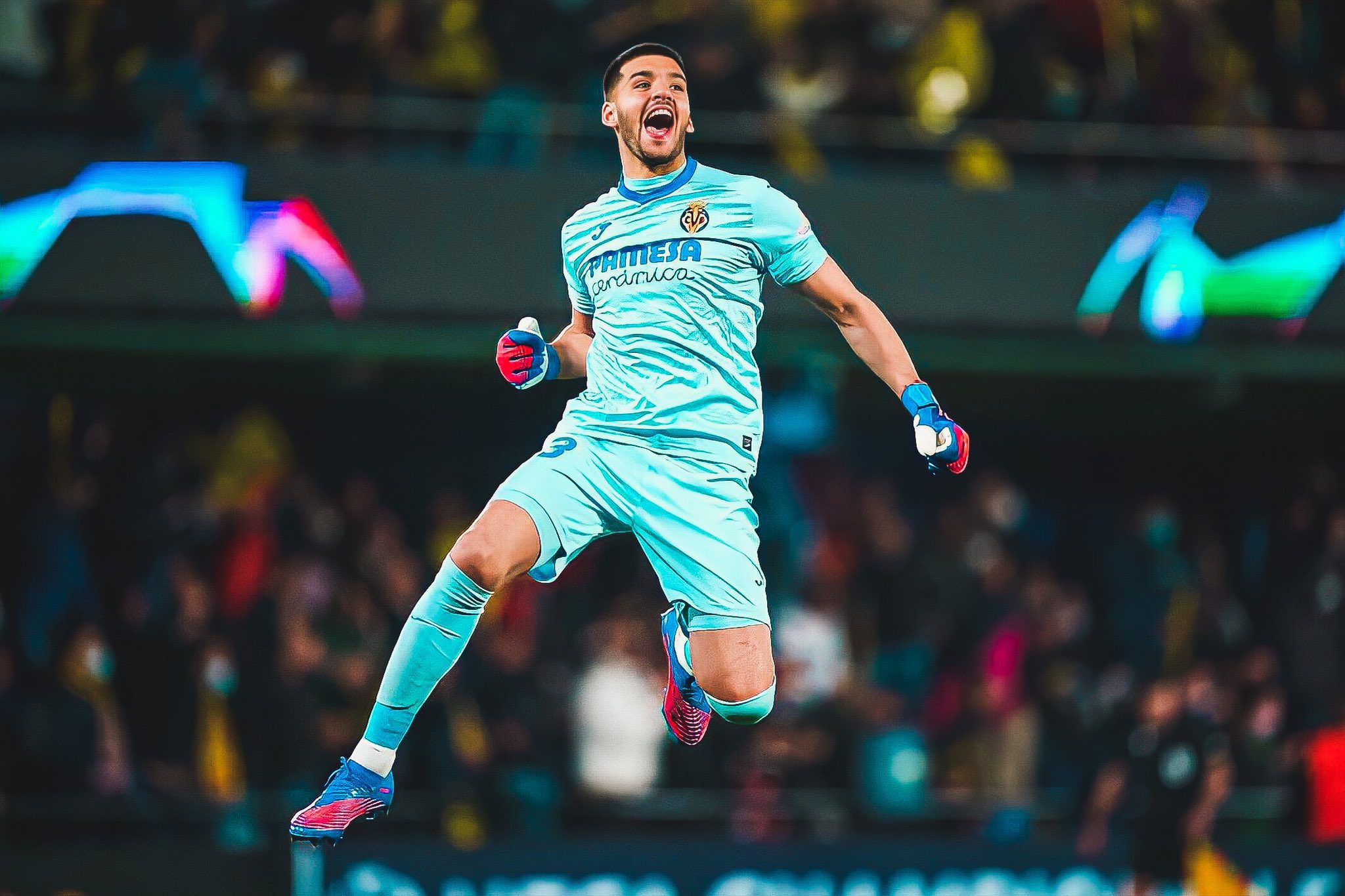 Gerómino Rulli tuvo 4 atajadas en el partido de vuelta