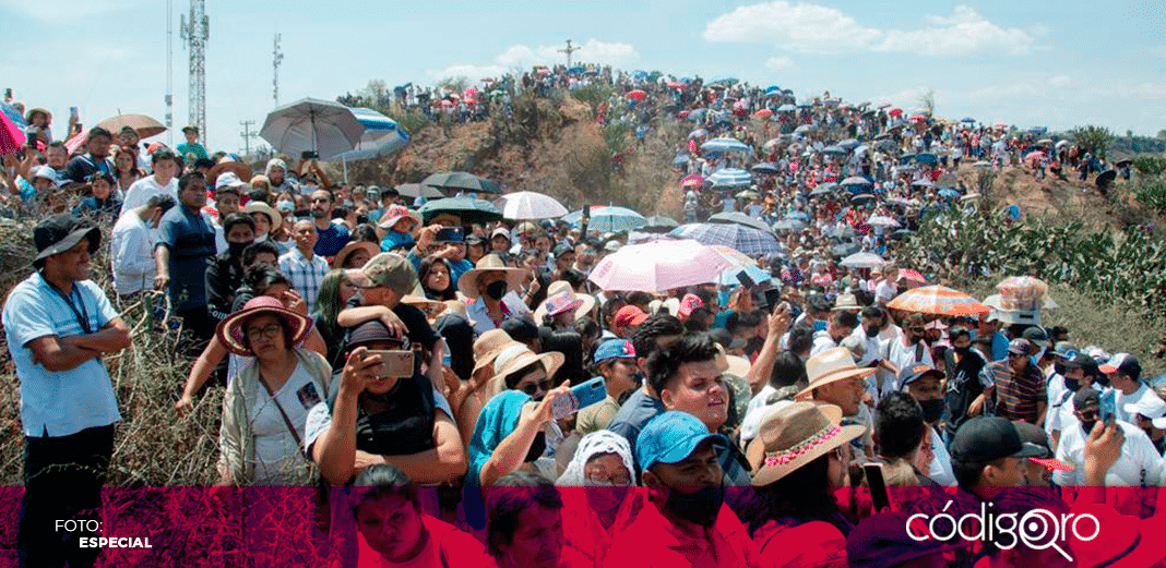 4 mil 600 personas acudieron al viacrucis de La Cañada
