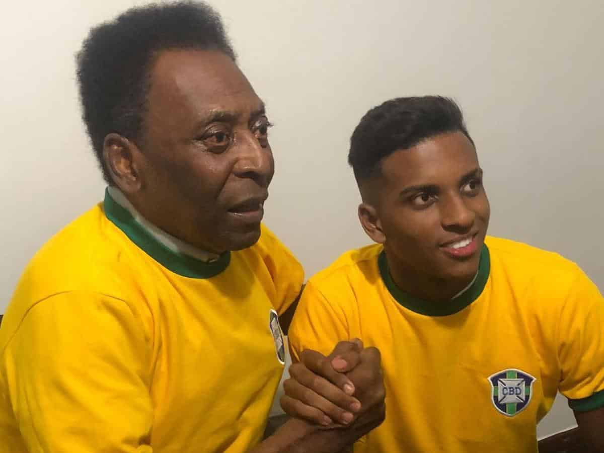 Pelé afirmó que el delantero de 21 años es un "iluminado" que aún va a "traer muchas alegrías"