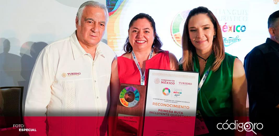 Querétaro recibe reconocimiento por Innovación del Producto Turístico Mexicano