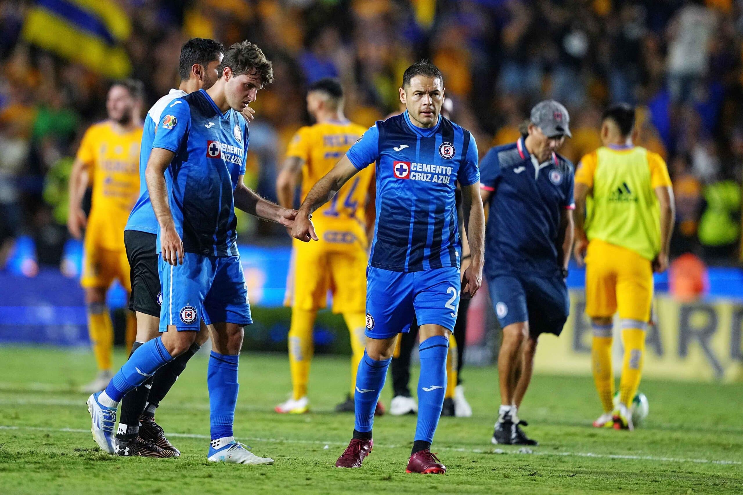 Cruz Azul no pudo superar a los Tigres en los cuartos de final. Foto: Mexsport