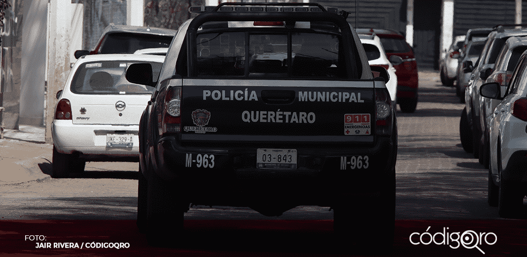 Policías de la SSPMQ resguardan a recién nacido en inmediaciones de El Rocío
