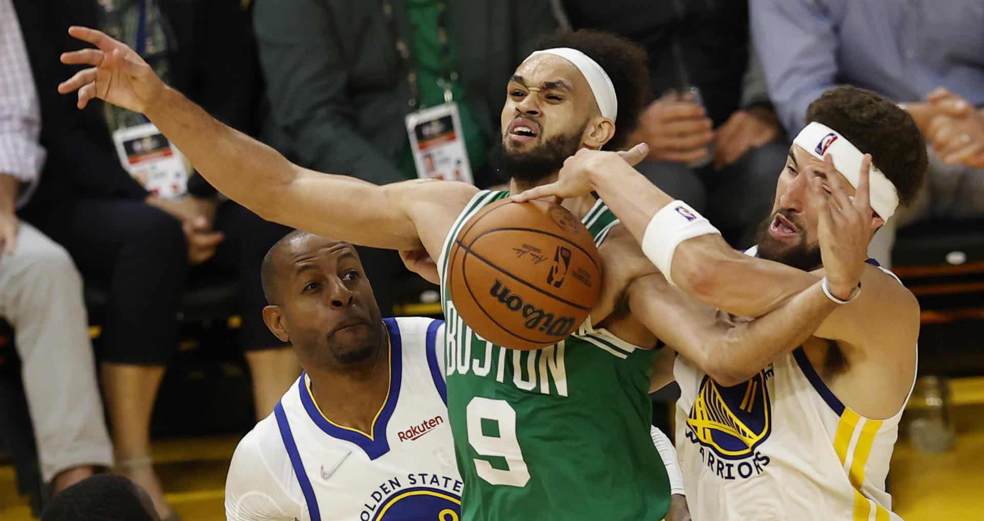 Los Celtics de Boston tomaron ventaja de 1-0 sobre los Warriors de Golden State en las Finales de la NBA 2022. Foto: Agencia EFE