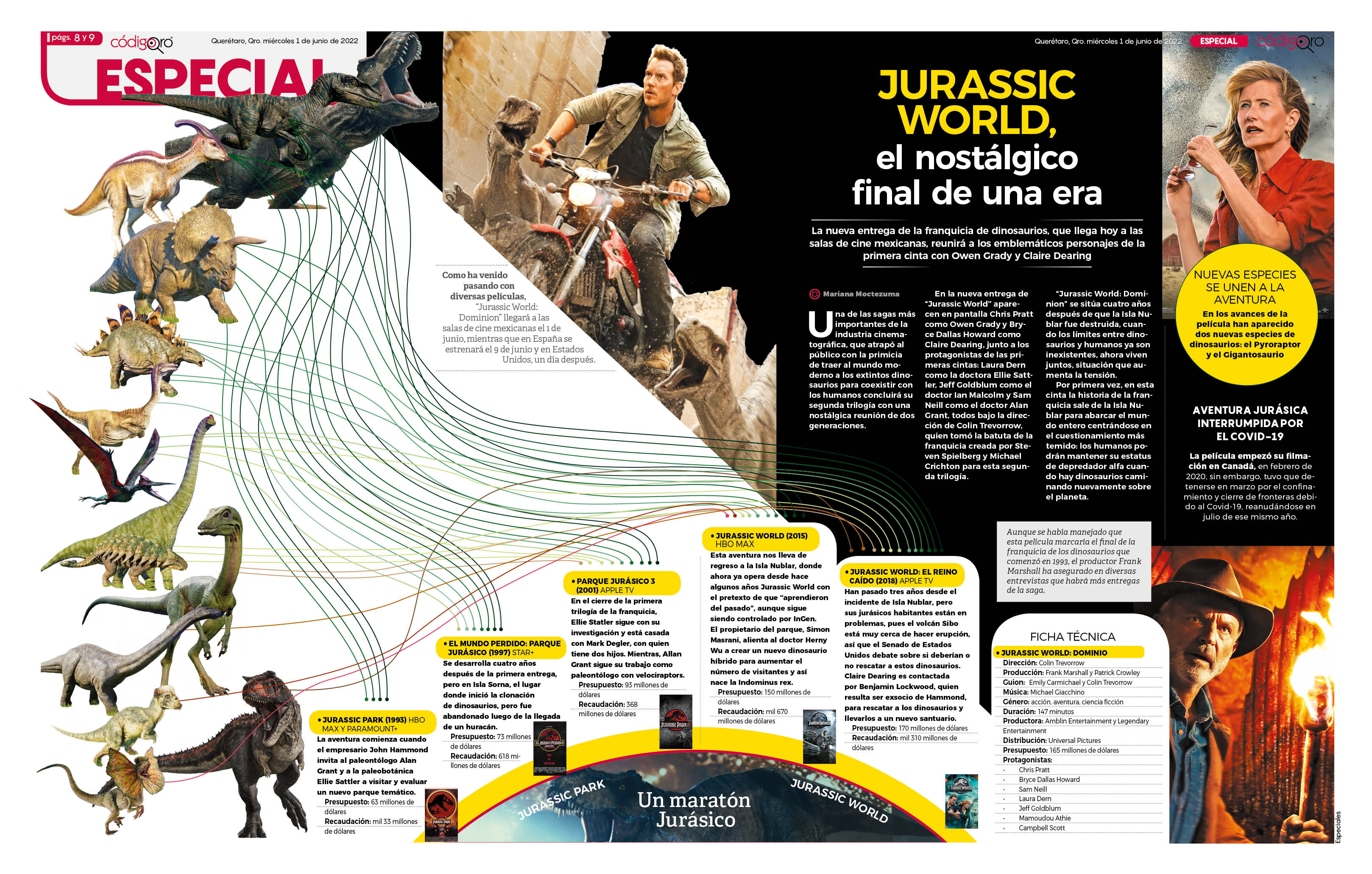 Jurassic World, el nostálgico final de una era