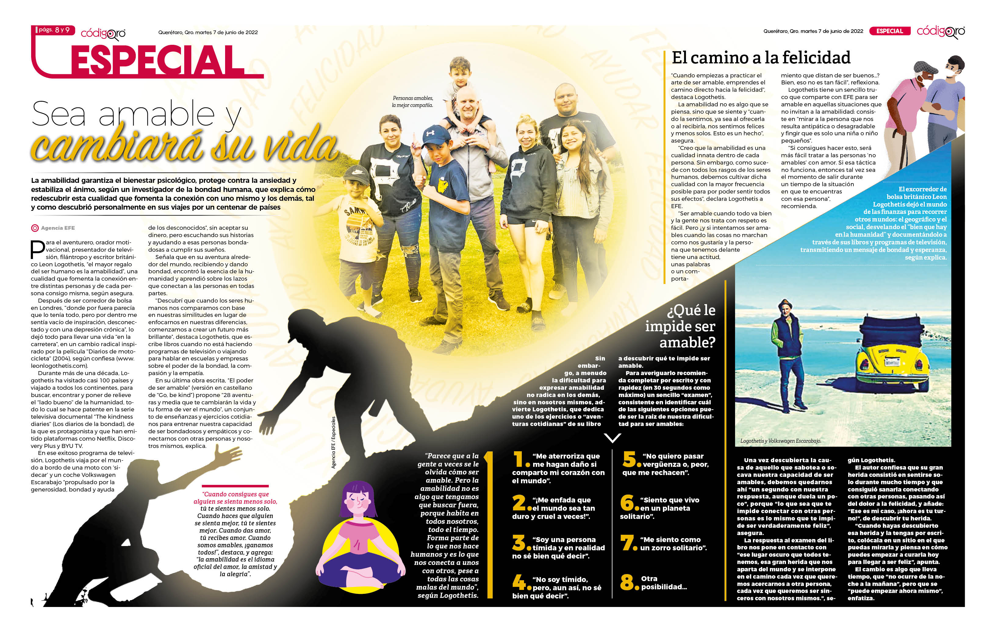 Sea amable y cambiará su vida