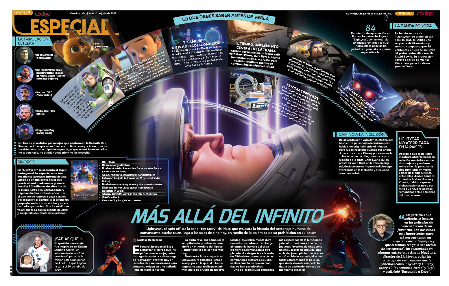 Más allá del infinito