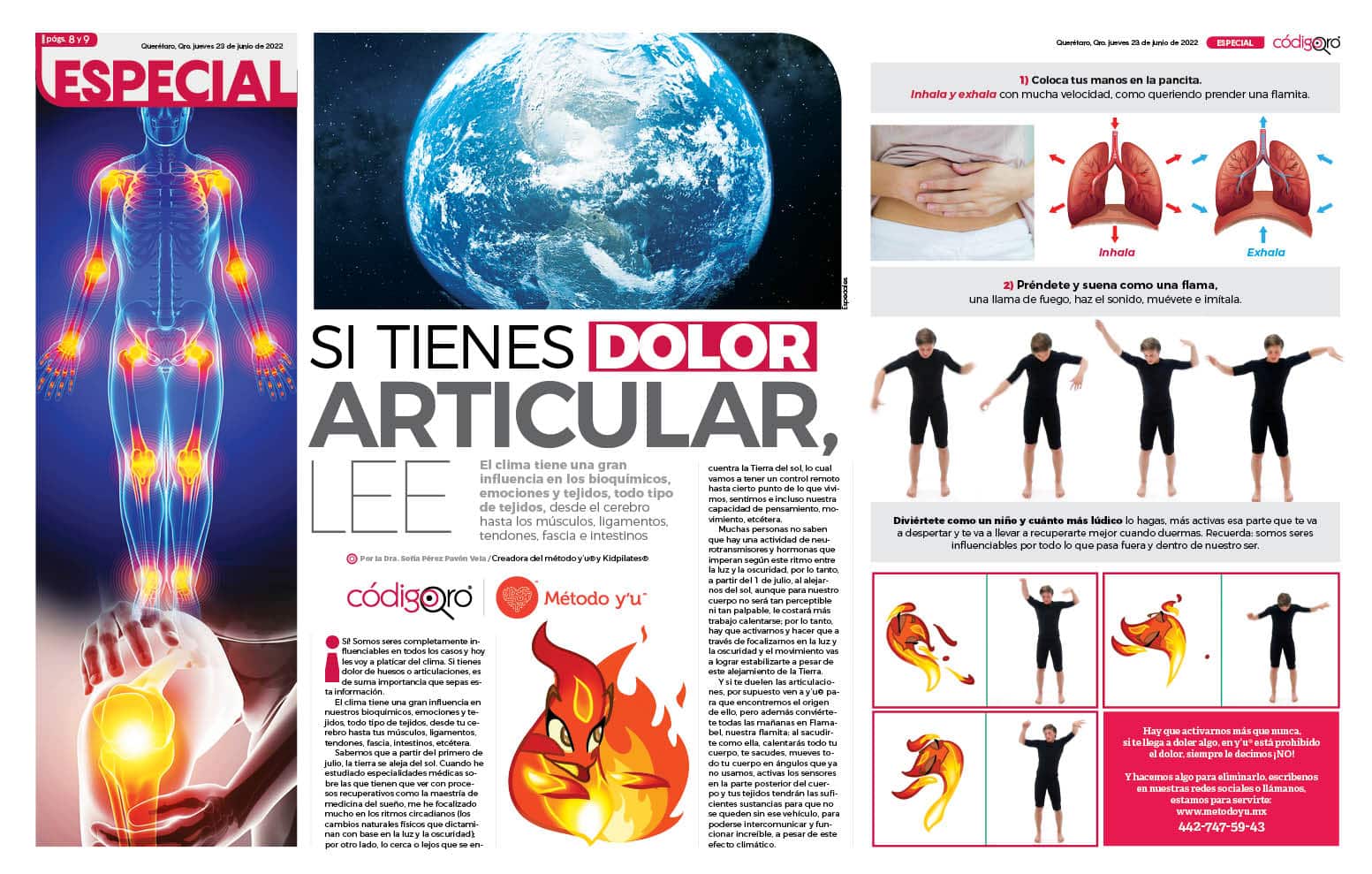 Si tienes dolor articular LEE