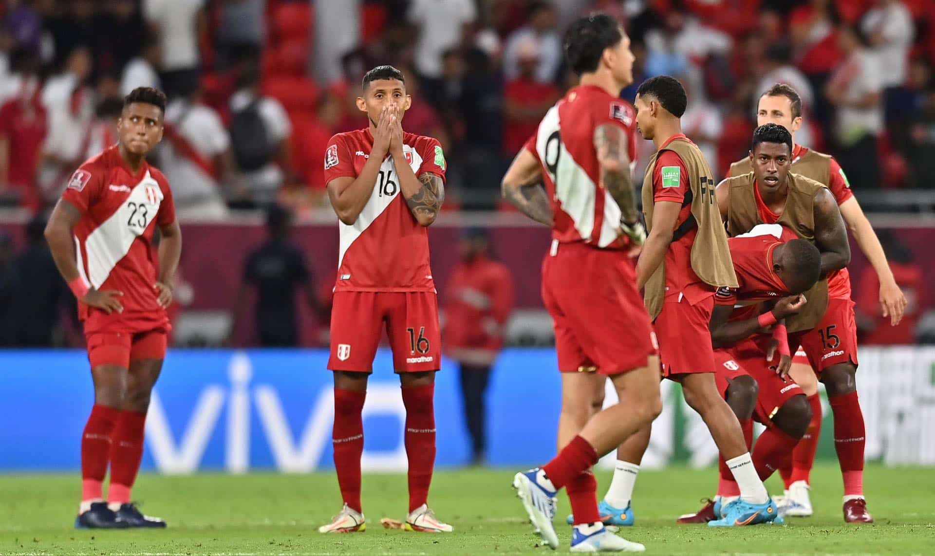 Perú no pudo concretar el sueño de disputar la Copa Mundial de Futbol de Catar 2022. Foto: Agencia EFE