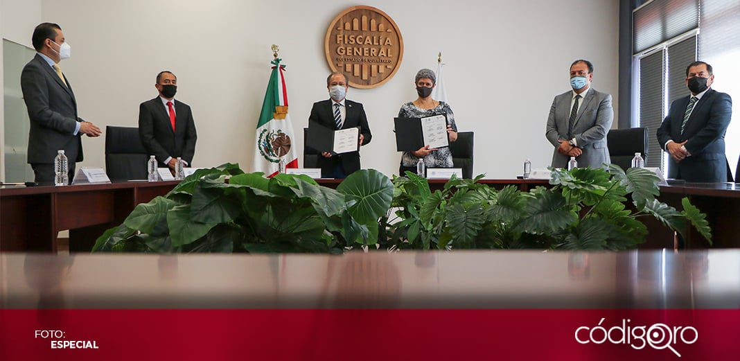UAQ firma acuerdo de colaboración con Fiscalía General