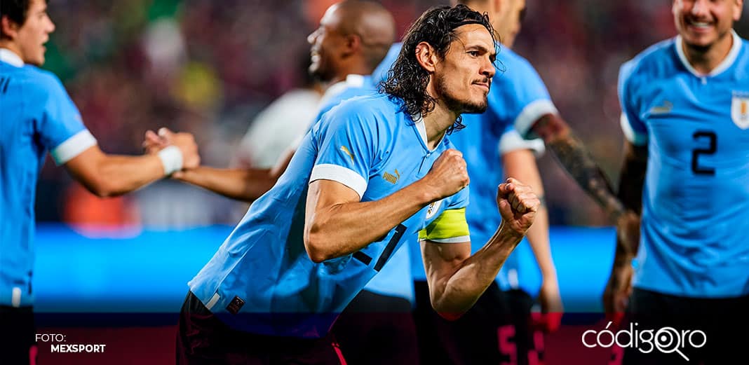 Uruguay golea a México con doblete de Cavani